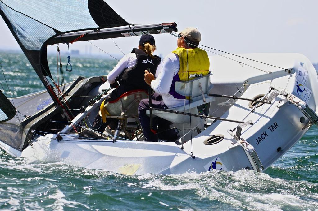 SKUD 18, ISAF Sailing World Cup Melbourne, December 2013 © Richard Gladwell www.photosport.co.nz